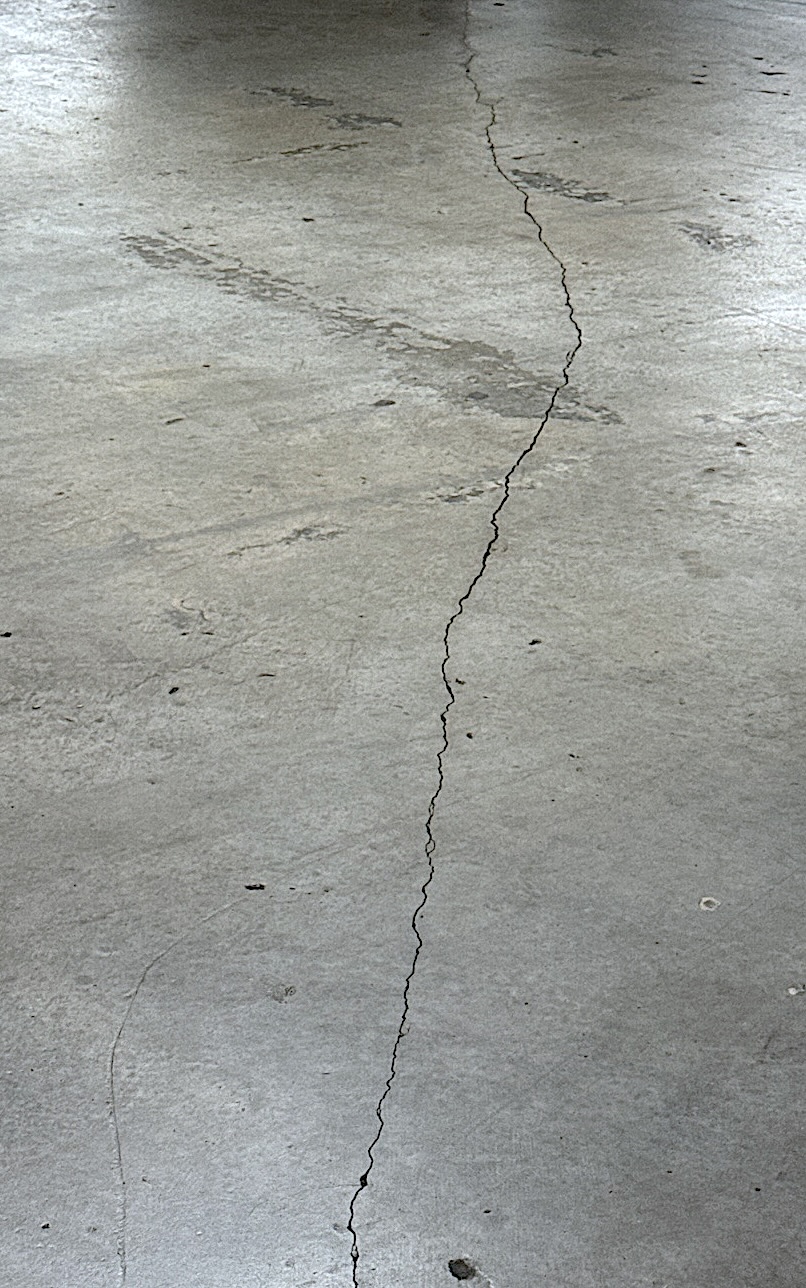 Example of cracking and movement identified during a building inspection
